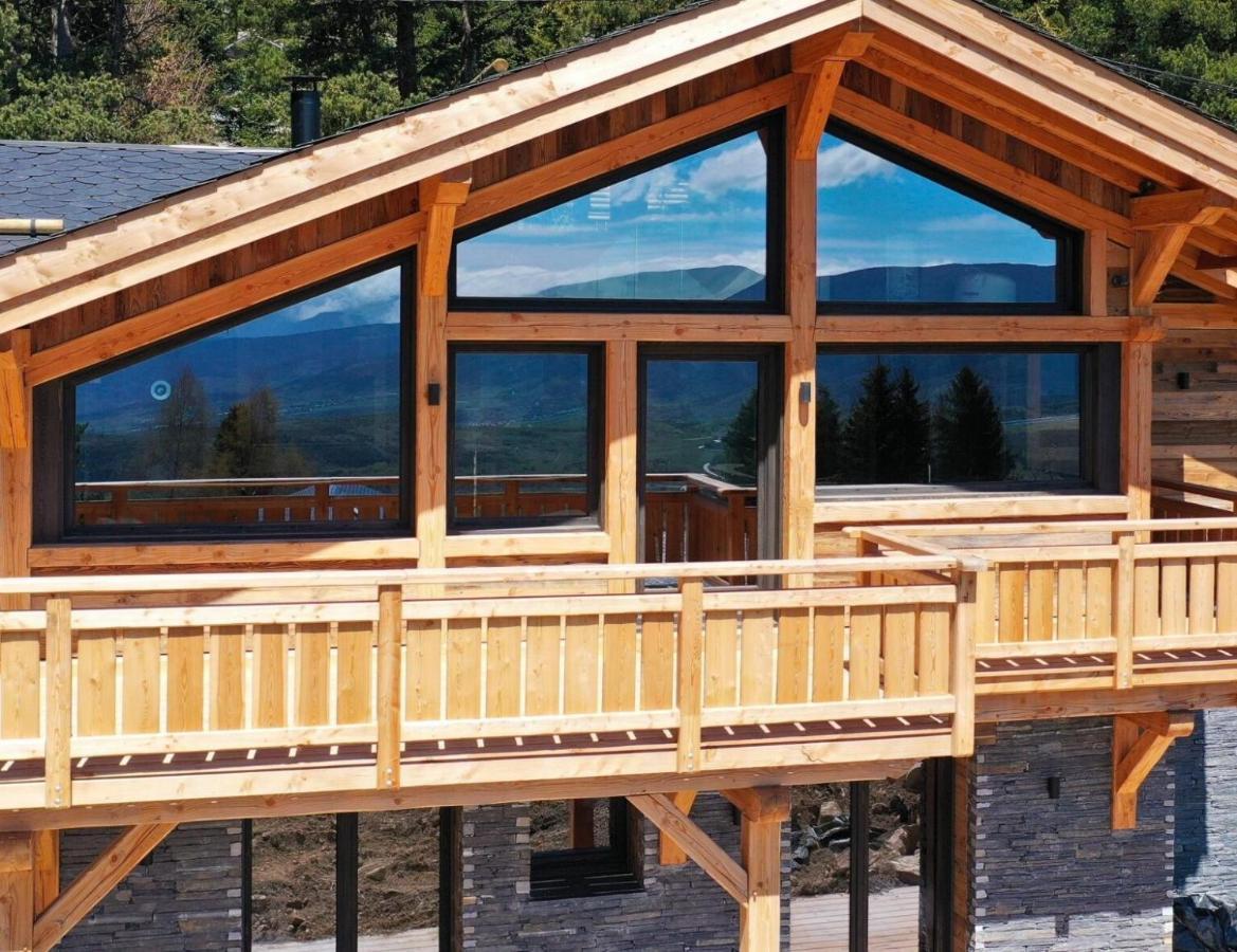 Chalet Aguila - Jacuzzi Et Sauna Panoramique - Construit En 2023 Bolquere Pyrenees 2000 Eksteriør bilde