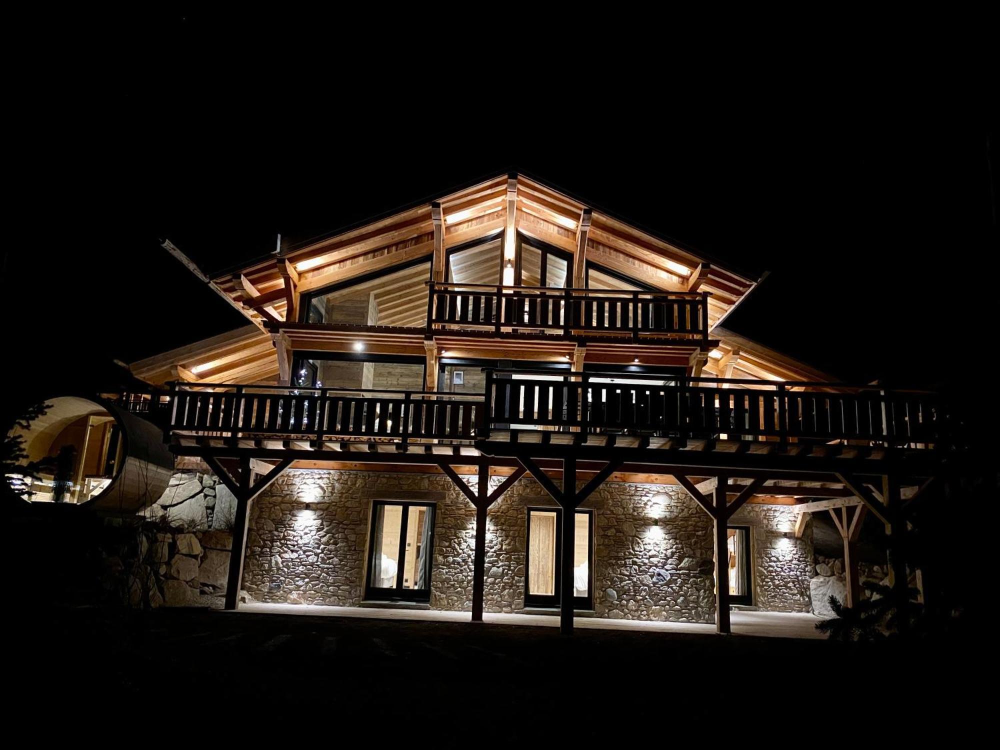 Chalet Aguila - Jacuzzi Et Sauna Panoramique - Construit En 2023 Bolquere Pyrenees 2000 Eksteriør bilde