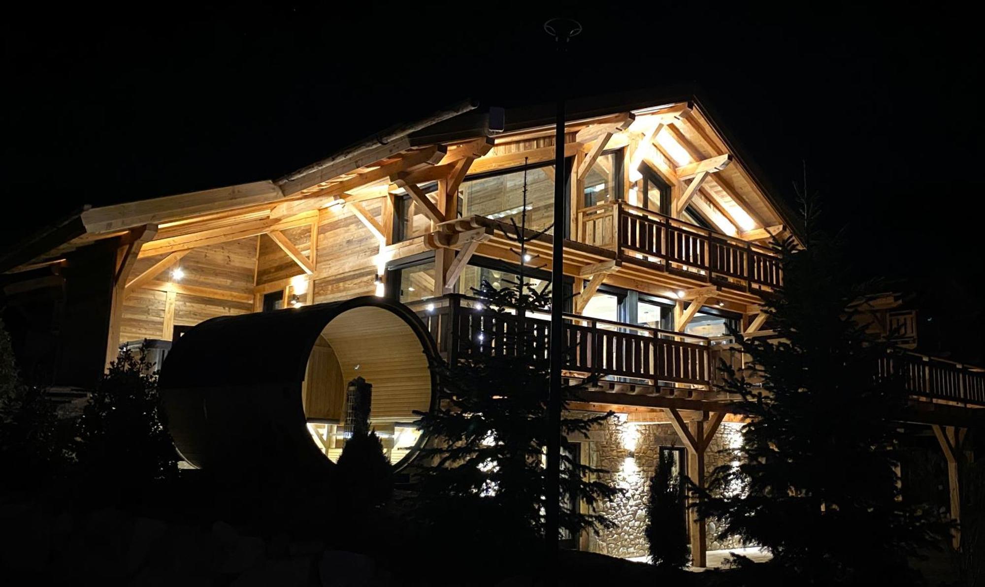 Chalet Aguila - Jacuzzi Et Sauna Panoramique - Construit En 2023 Bolquere Pyrenees 2000 Eksteriør bilde
