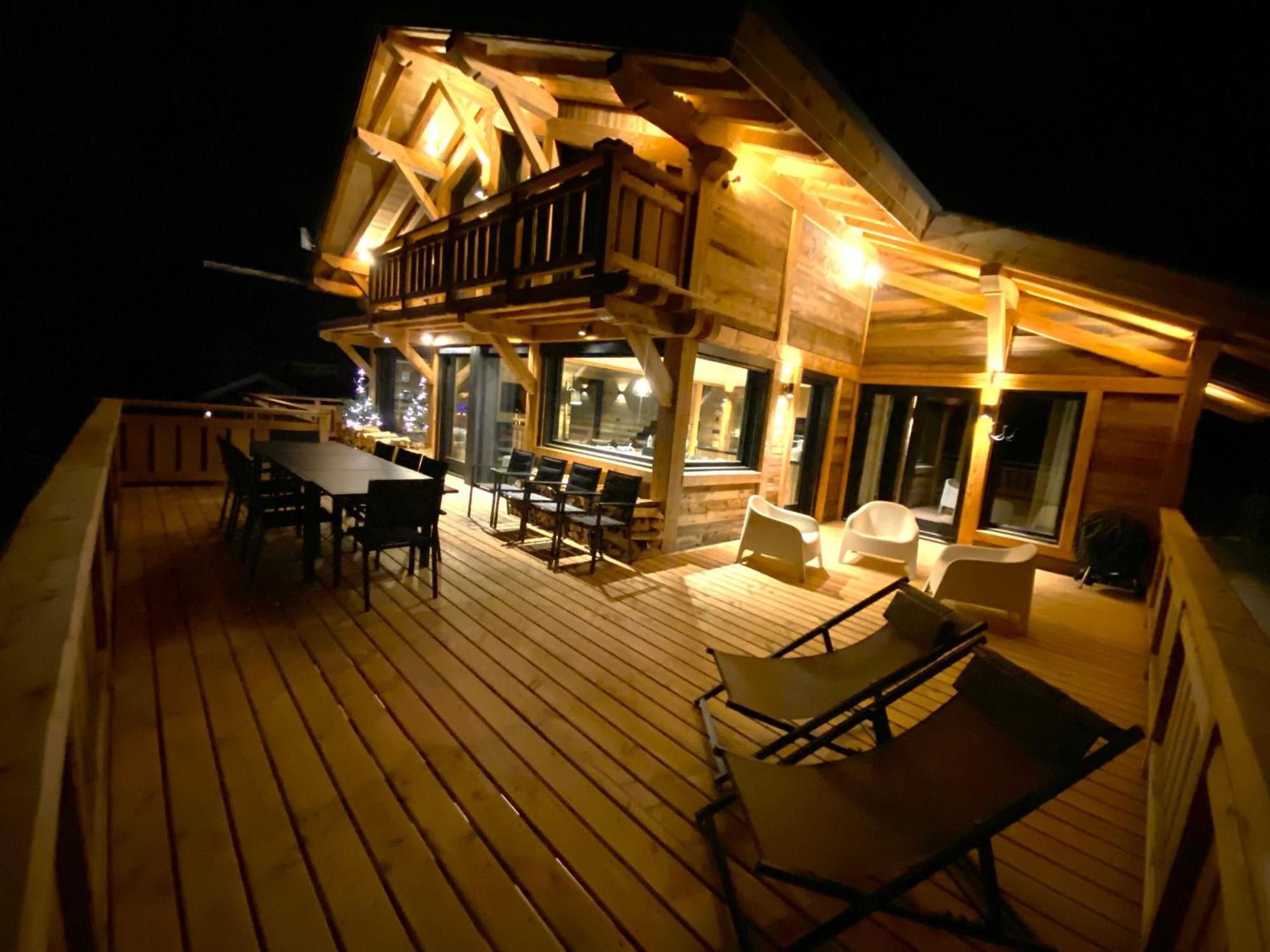 Chalet Aguila - Jacuzzi Et Sauna Panoramique - Construit En 2023 Bolquere Pyrenees 2000 Eksteriør bilde