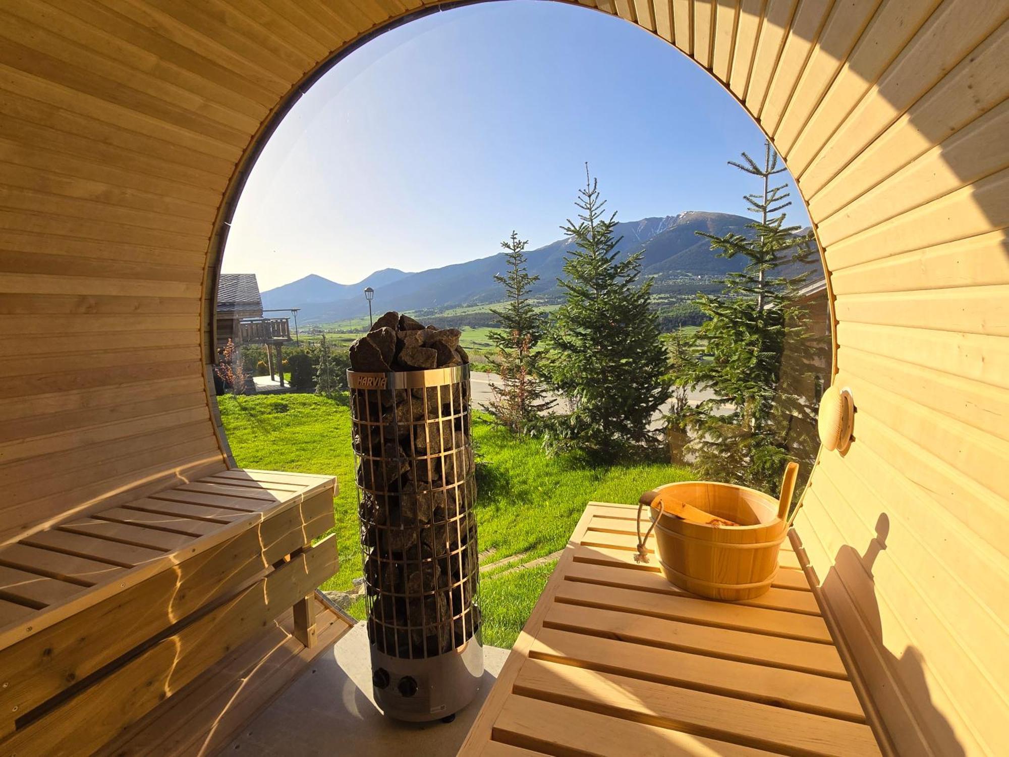 Chalet Aguila - Jacuzzi Et Sauna Panoramique - Construit En 2023 Bolquere Pyrenees 2000 Eksteriør bilde